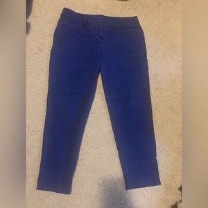 Blue dress pants
